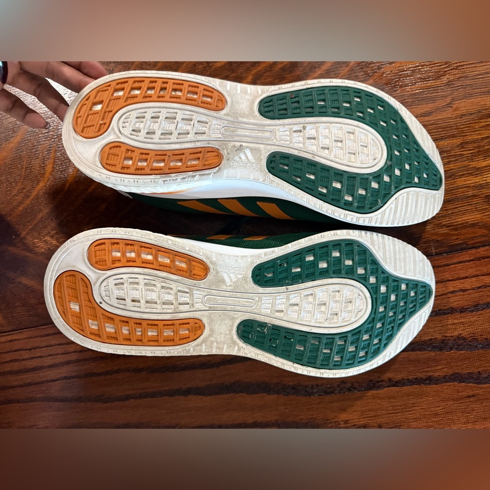 adidas Green and Orange Sneakers - Picture 5 of 5